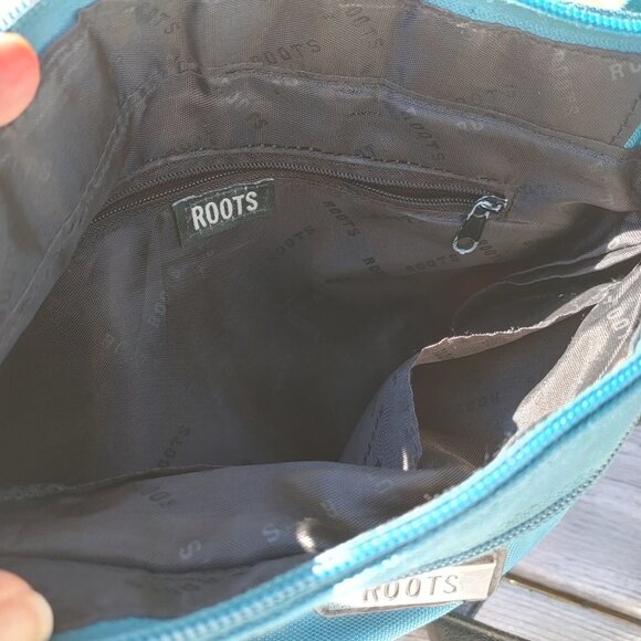 ATTRACTIVE ROOTS Shoulder Bag Padded Work Bag TEAL - Picture 7 of 10